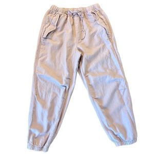 GAP Light Beige Drawstring Ankle Pants